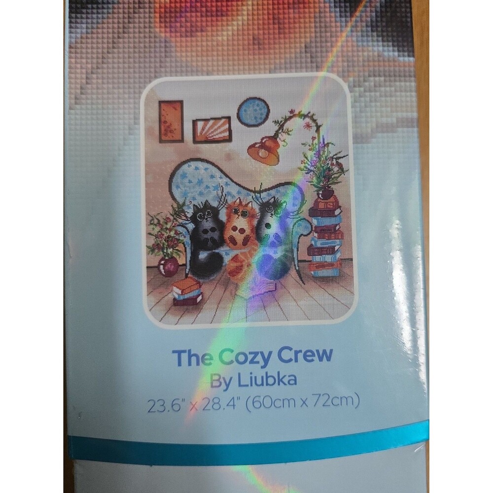 Diamond Art Club ~ The Cozy Crew by Liubka ~ Sealed